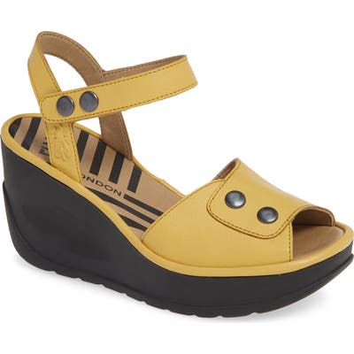 Fly London Jemi Sandal, Yellow