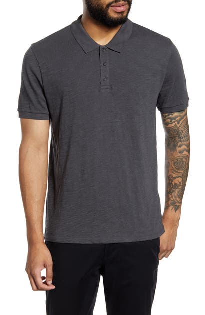 Vince Classic Slim Fit Polo In Sphere