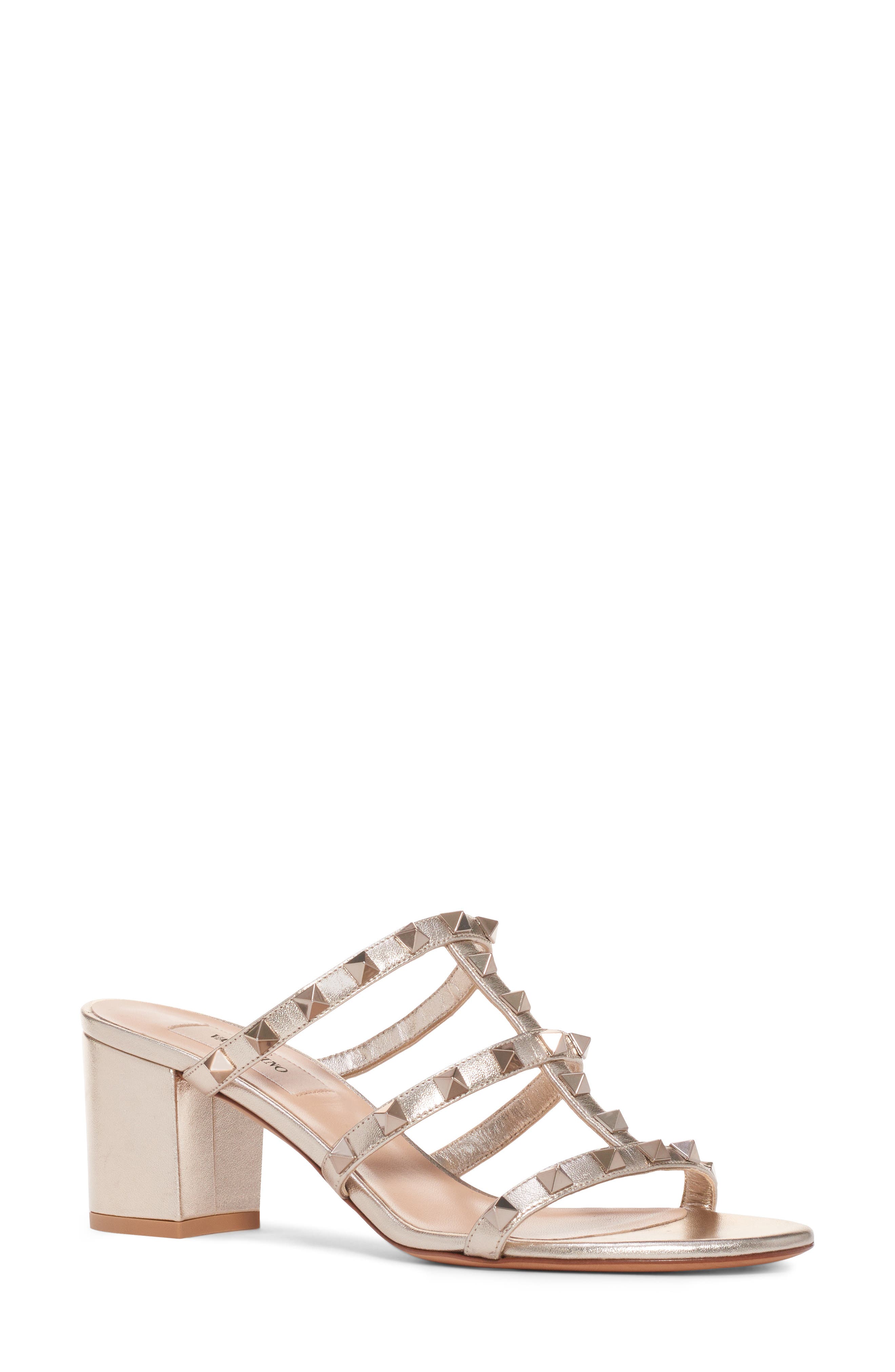 valentino rockstud sandals nordstrom