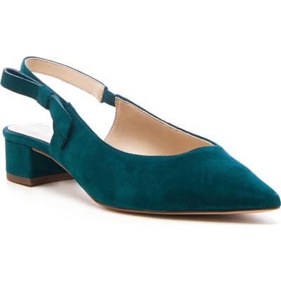Sole Society Maelie Bow Slingback Pump, Green