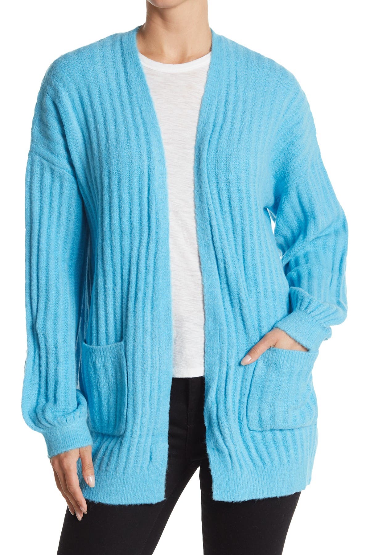 woven heart cardigan