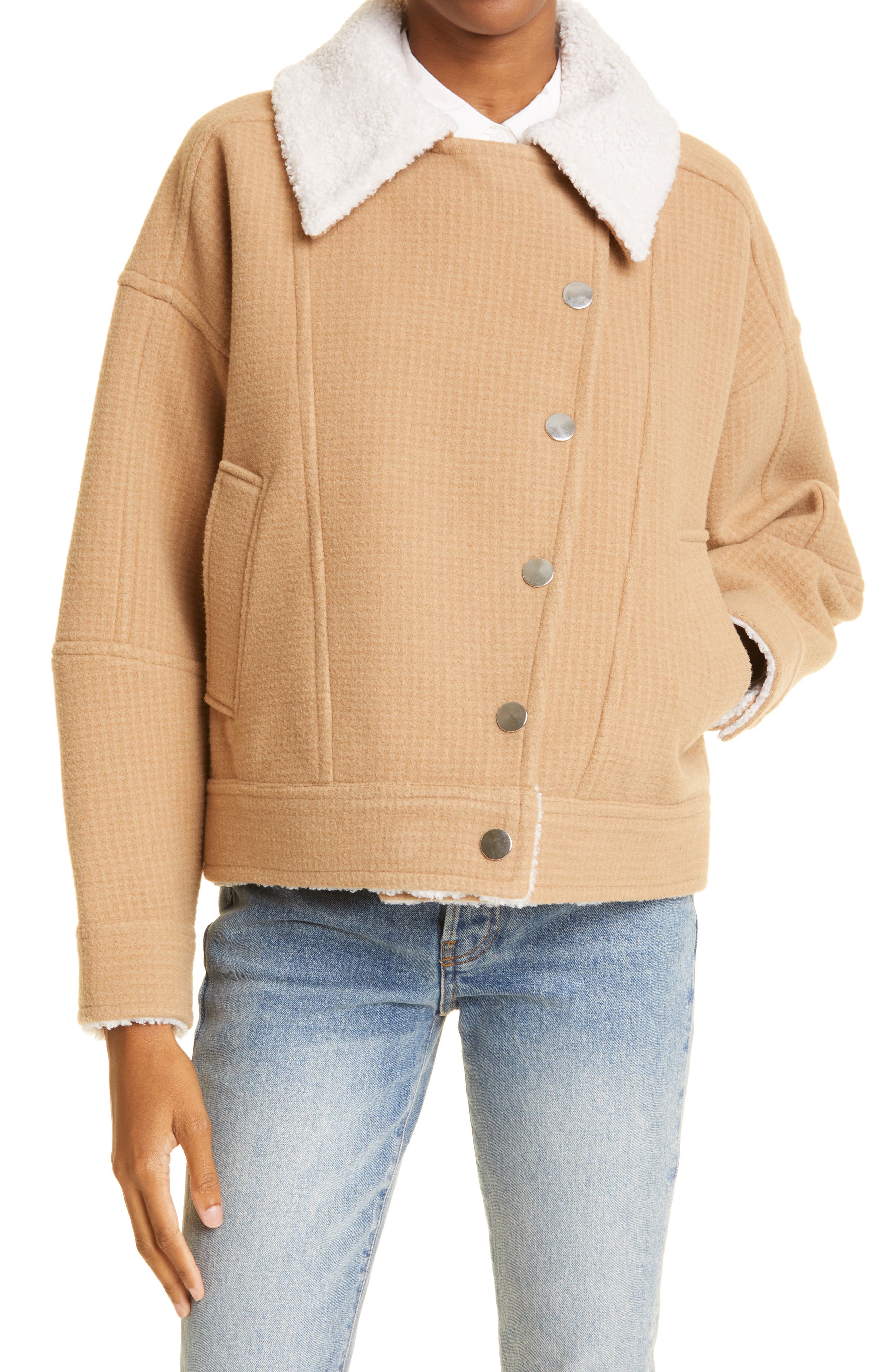 derek lam 10 crosby puffer coat