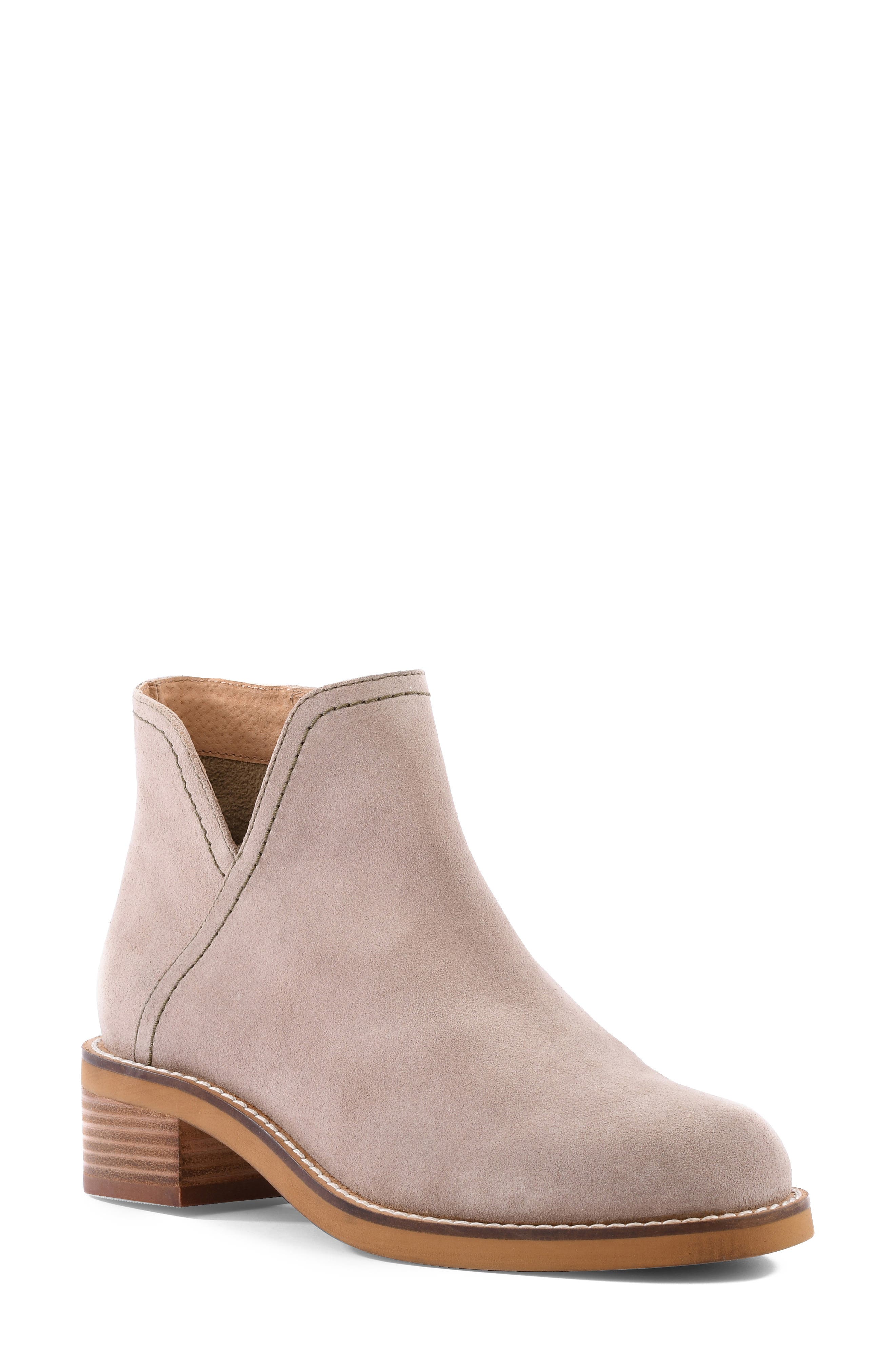 light colored booties