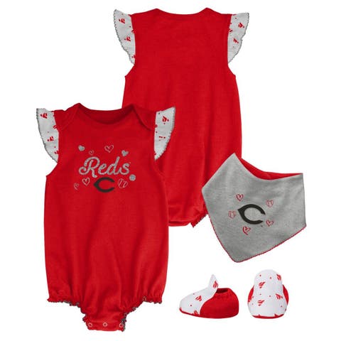 Baby Cincinnati Reds Gear, Toddler, Reds Newborn Golf Clothing, Infant Reds  Apparel