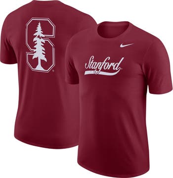 Nike Men's Nike Cardinal Stanford Cardinal Distressed Print Cotton