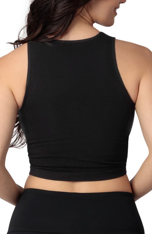 Kindred Bravely Sublime Maternity/nursing Longline Sports Bra In Black