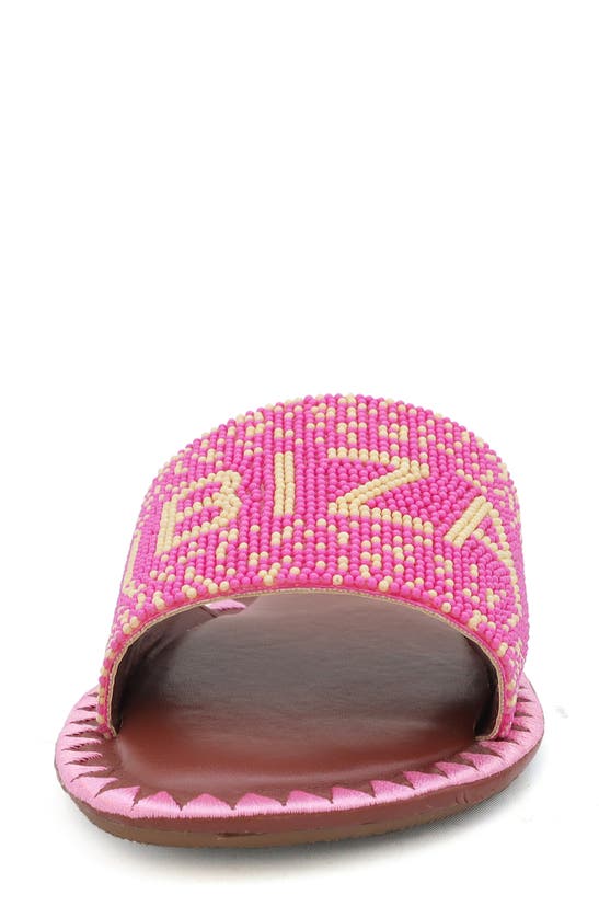 Wlk By S. Miller Natalie Slide Sandal In Pink