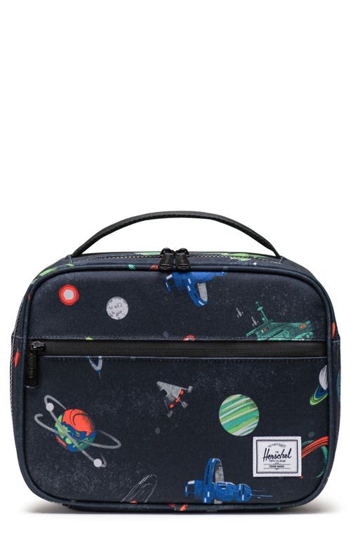 Herschel Supply Co. Kids' Pop Quiz Recycled Polyester Lunchbox in Space Adventure at Nordstrom