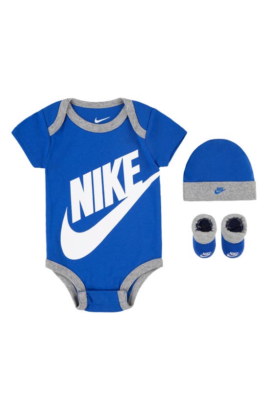 Nike Babies' Kids' Futura Logo Box Set In Game Royal