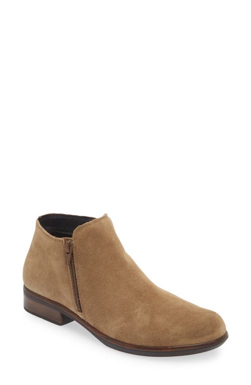 Shop Naot 'helm' Bootie In Acorn Suede