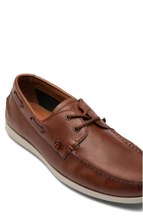 Shop Rodd & Gunn Gordons Bay Boat Shoe In Cognac 2.0