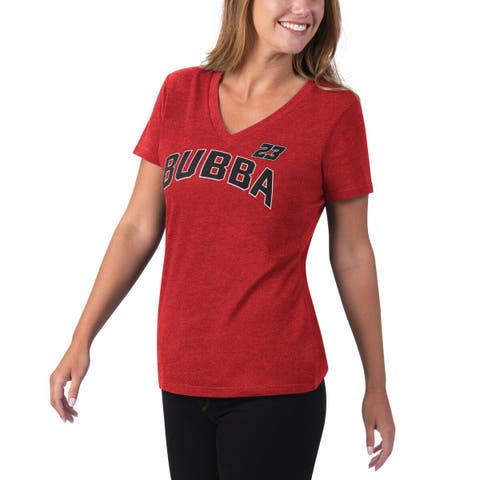 Women's Texas Rangers G-III 4Her by Carl Banks Royal Extra Inning Cold  Shoulder V-Neck T-Shirt