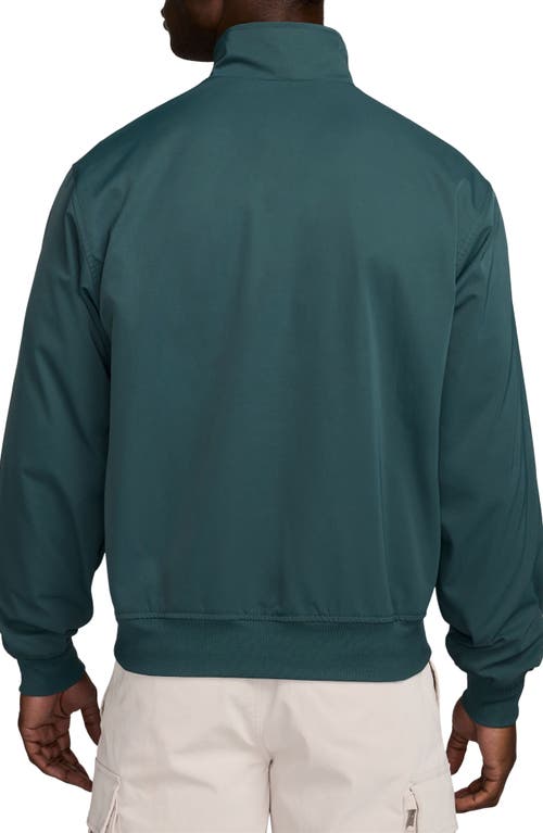 Shop Jordan Mvp Water Repellent Jacket In Oxidized Green/sail