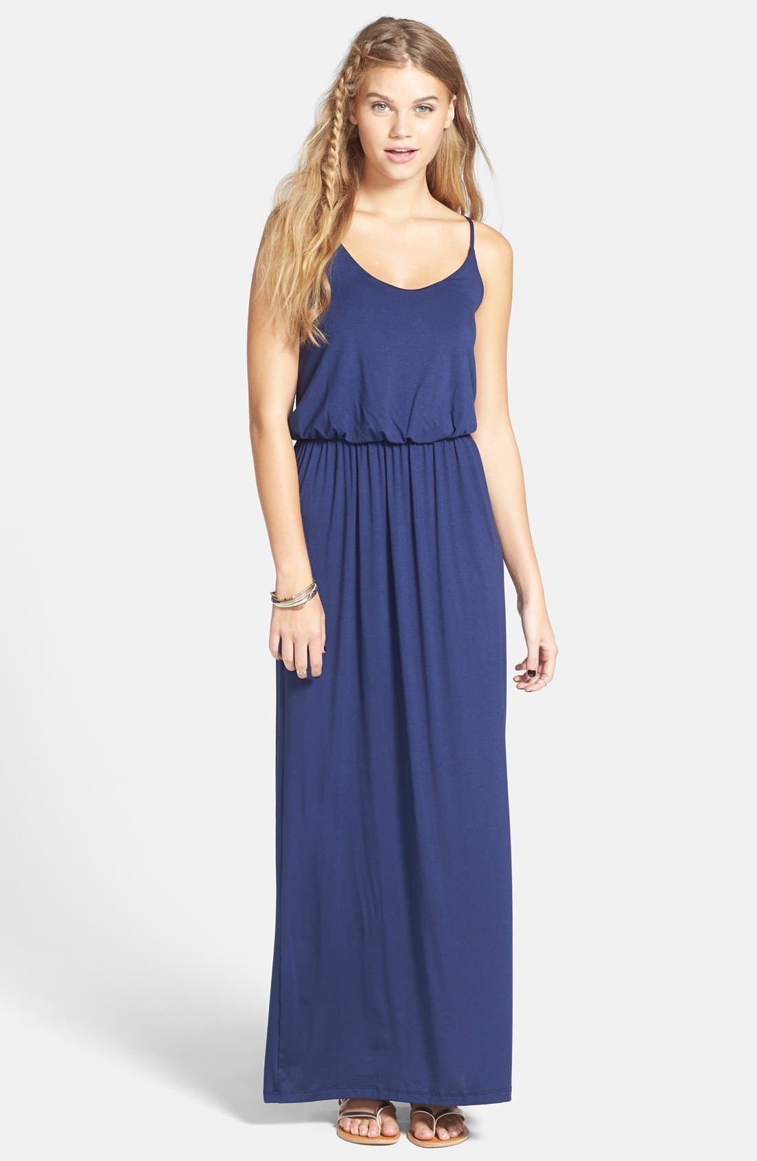 ALL IN FAVOR,
                            Knit Maxi Dress,
                            Main thumbnail 291, color,
                            407