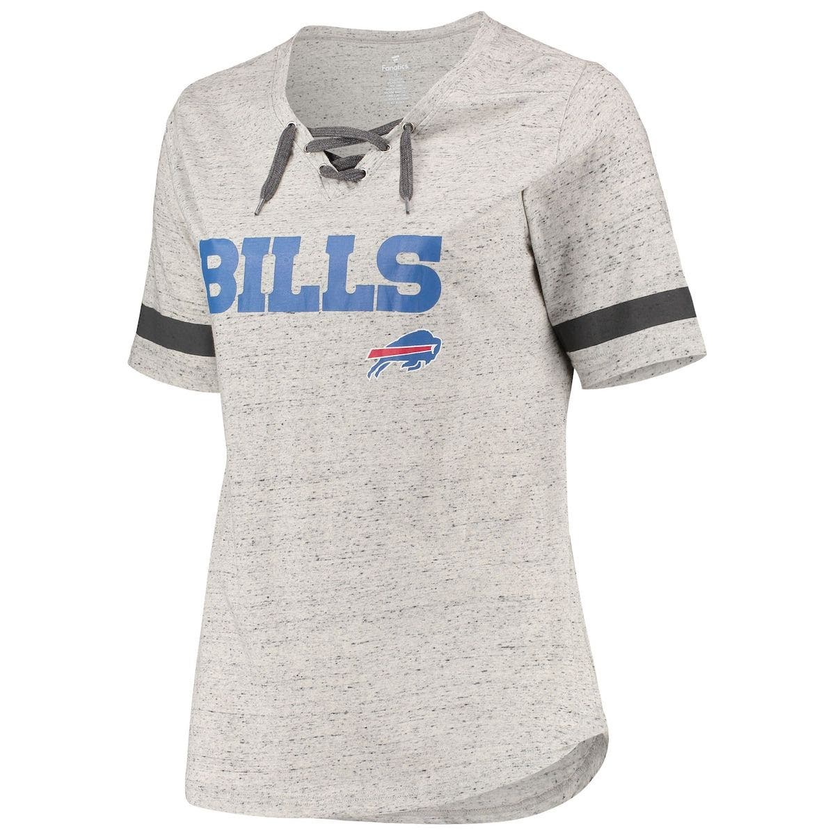 Heathered Gray Buffalo Bills Plus 