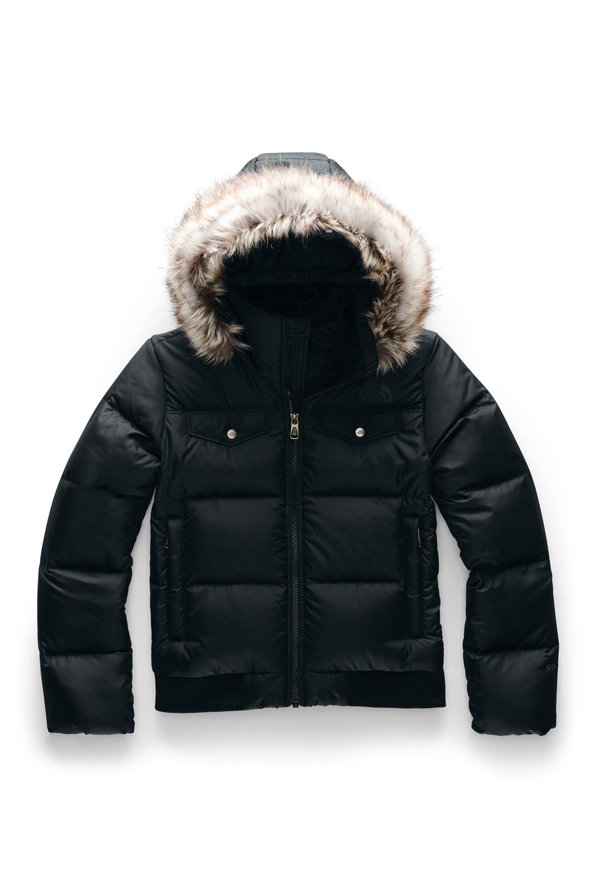 The North Face Gotham Faux Fur Hooded Puffer Jacket Nordstrom Rack