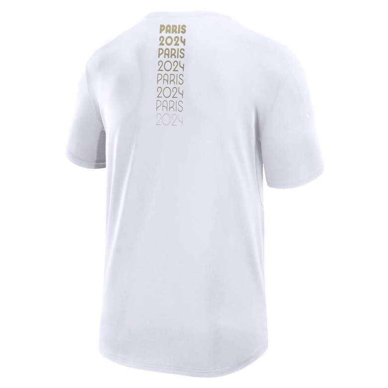 Shop Fanatics Branded White Paris 2024 Summer Olympics Tech T-shirt