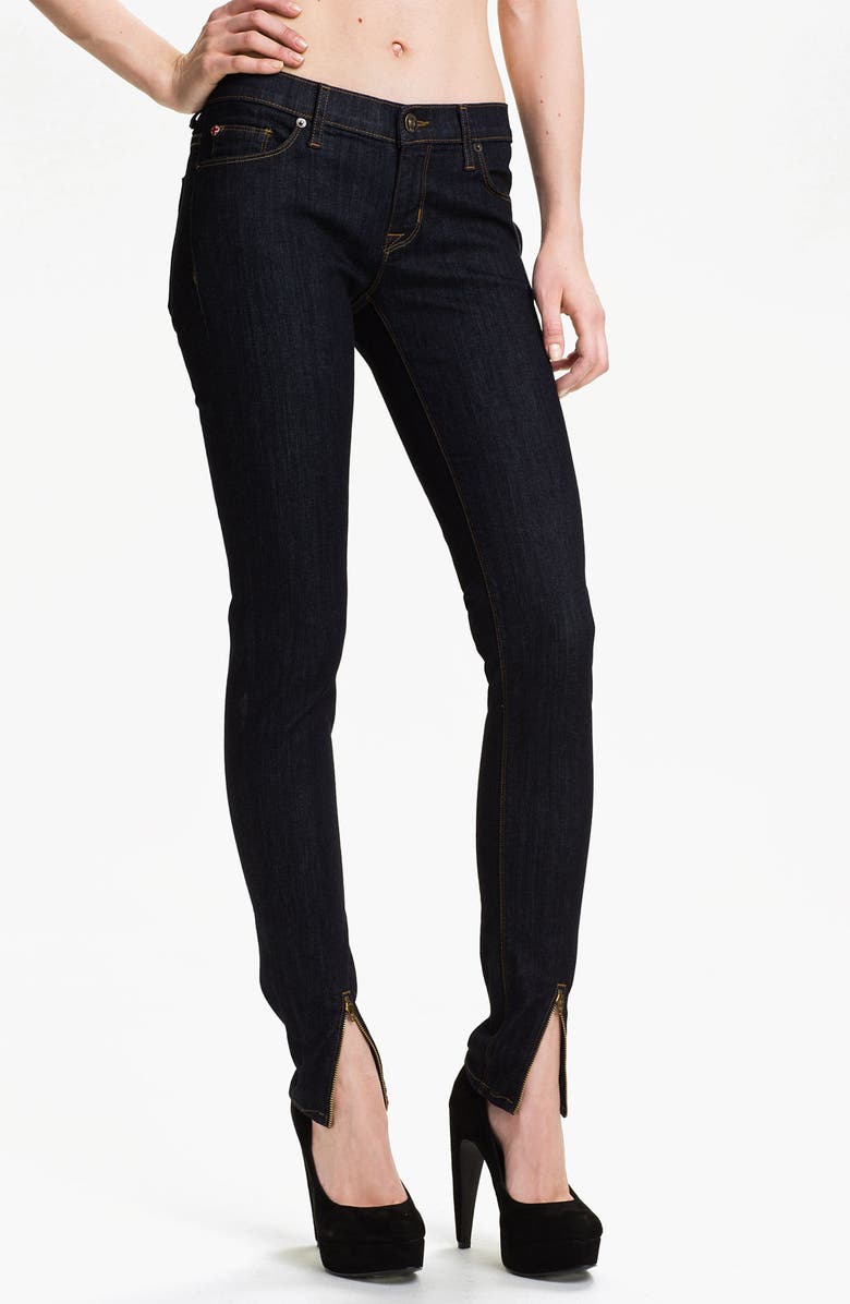 Hudson Jeans 'Juliette' Ankle Zip Super Skinny Jeans (Rinse) | Nordstrom