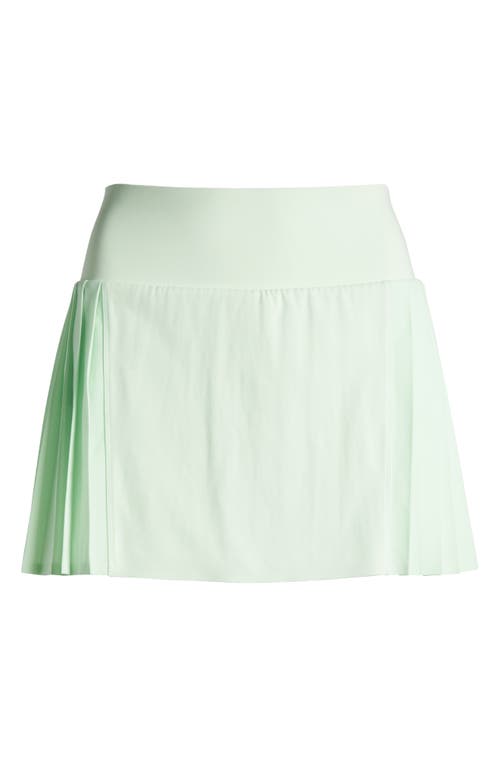 Shop Sweaty Betty Power Pleated Tennis Skort In Matcha Green