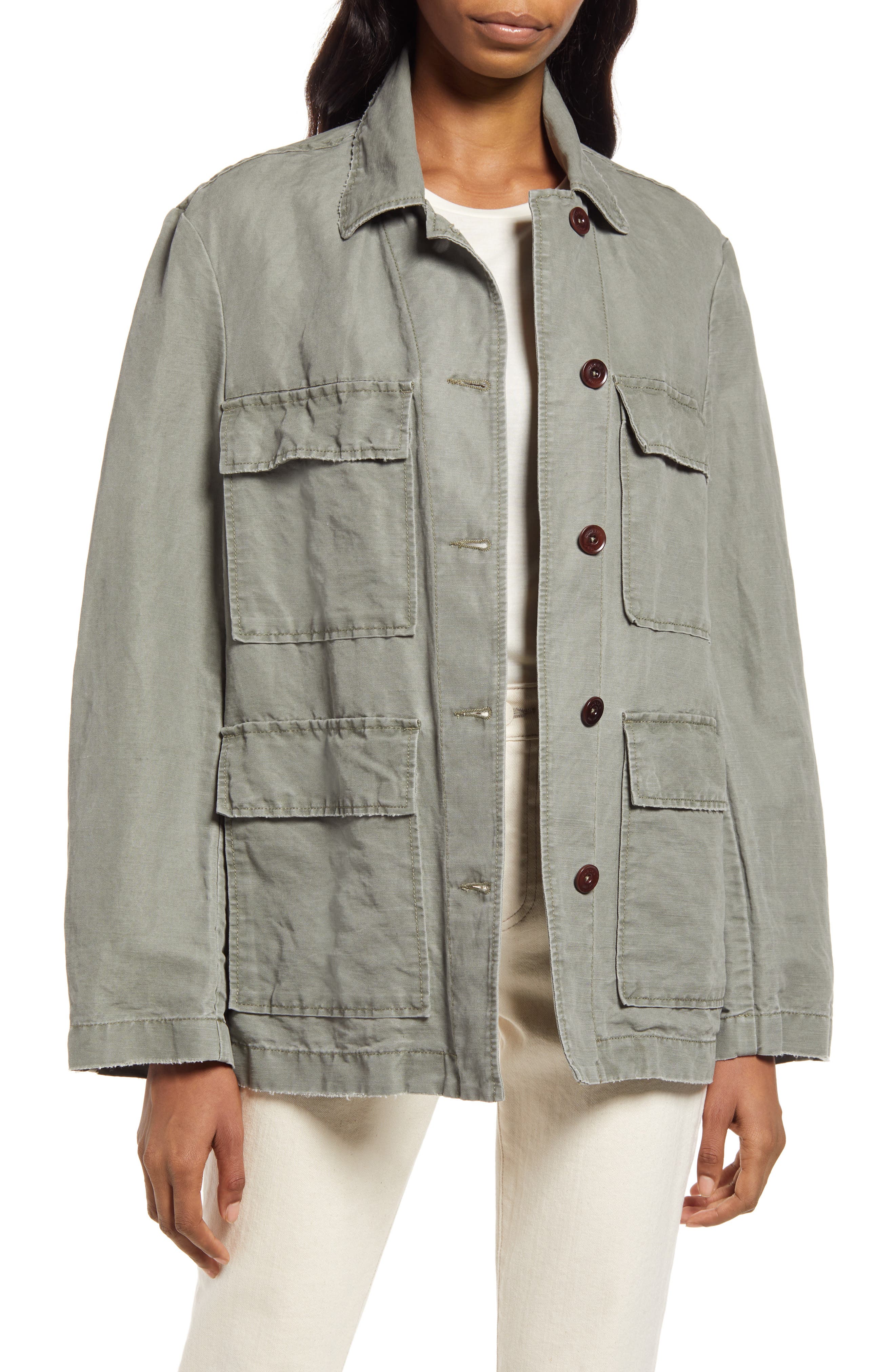 green utility jackets