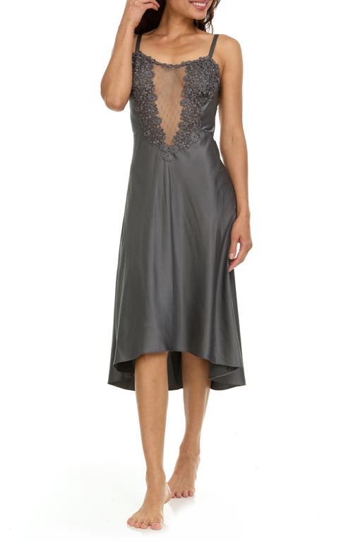 Shop Flora Nikrooz Showstopper Nightgown In Grey