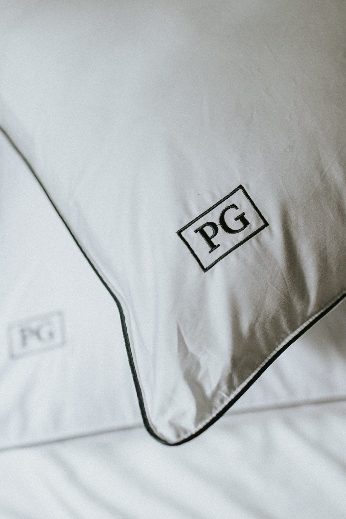 Pillow Guy Standard/queen White Down Side & Back Sleeper Overstuffed Pillow Certified Rds