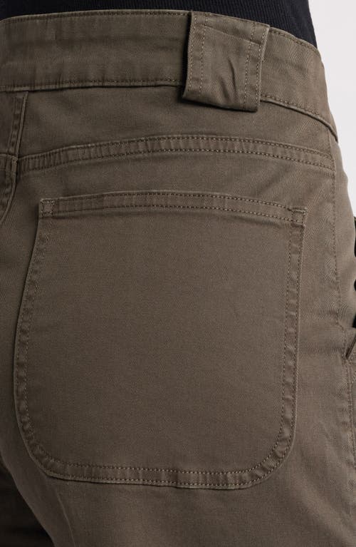 FRAME FRAME MODERN PATCH POCKET WIDE LEG PANTS