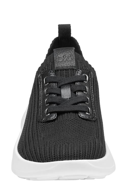 Johnston & Murphy Escape Knit Sneaker In Black Knit