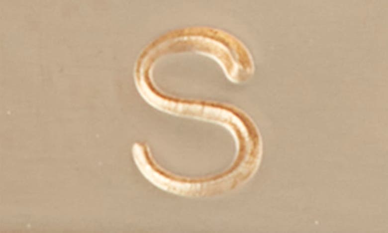 Nashelle Hadley Initial Bar Bracelet In Yellow Gold Fill - S