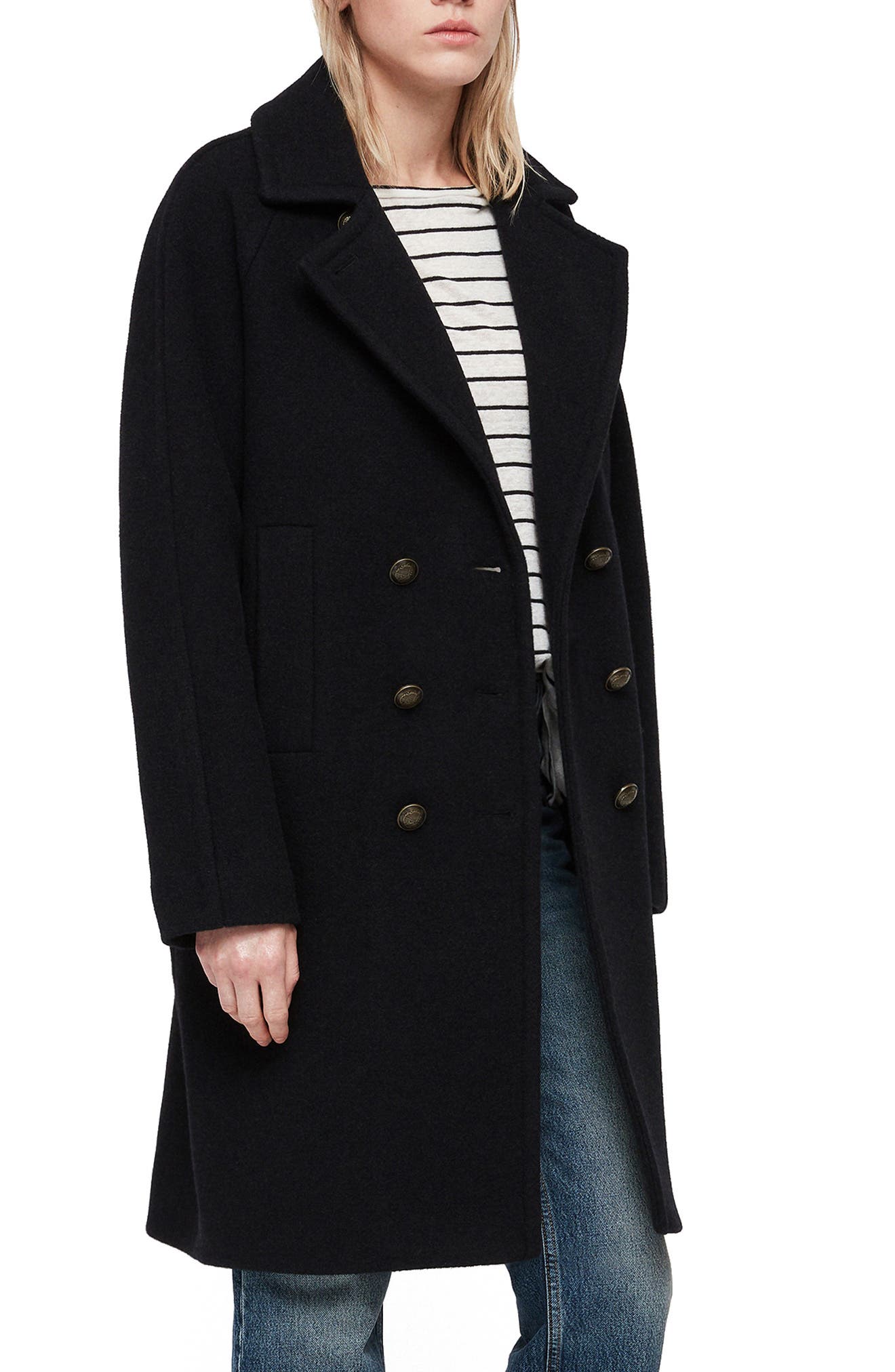 all saints wool jacket