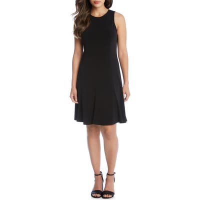 Karen Kane Sleeveless A-Line Dress, Black