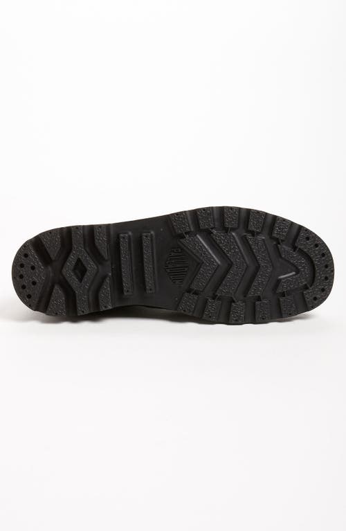 Palladium Pampa Hi Canvas Boots In Black In Black/black