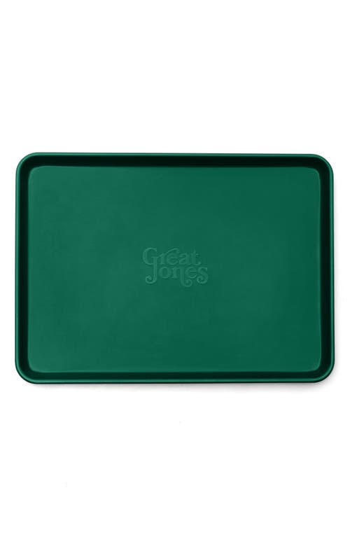 Great Jones Holy Sheet Nonstick Half Sheet Pan In Broccoli