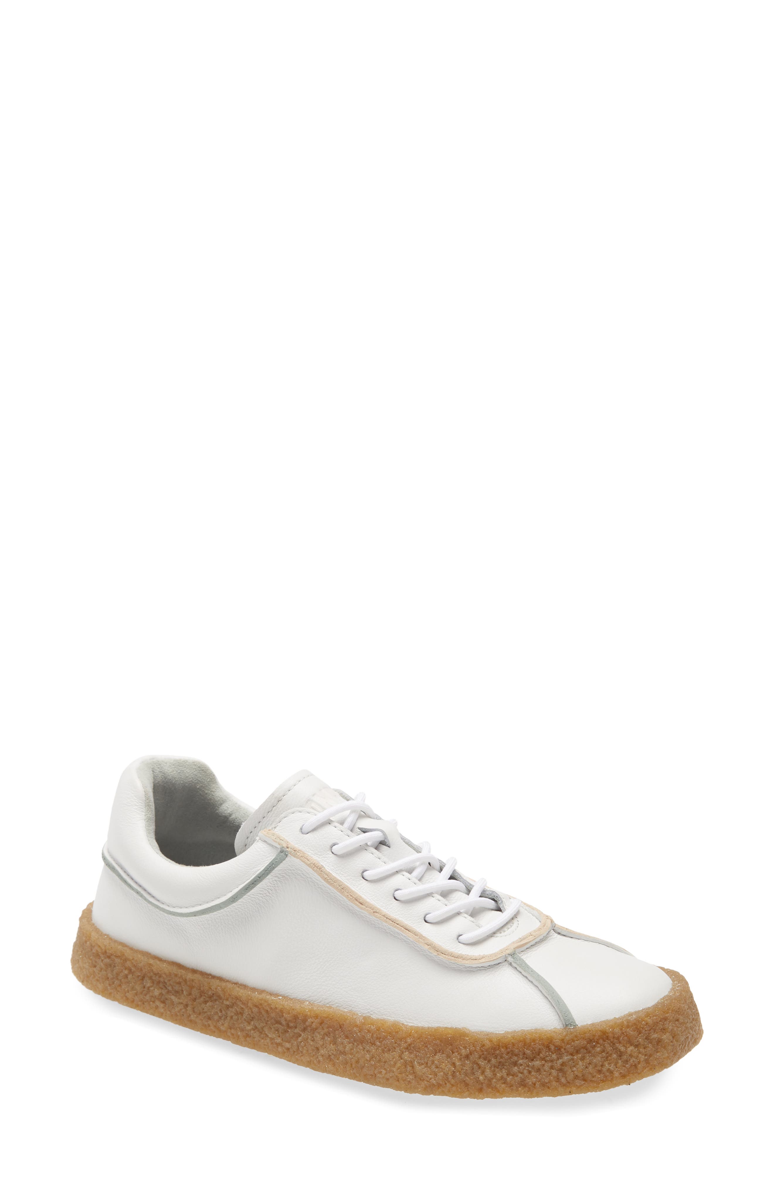Camper Twins Mismatched Sneaker In White Natural Leather ModeSens