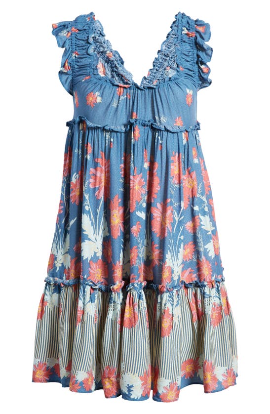 Free People Bali Wild Daisy Minidress In Stellar Combo | ModeSens