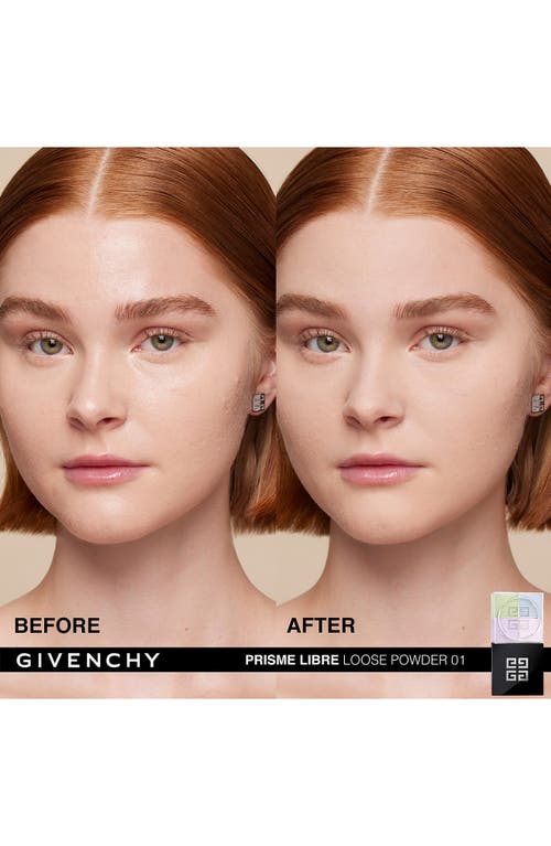 Givenchy Prisme Libre Illuminating & Color-correcting Loose Powder In 01 Mousseline Pastel