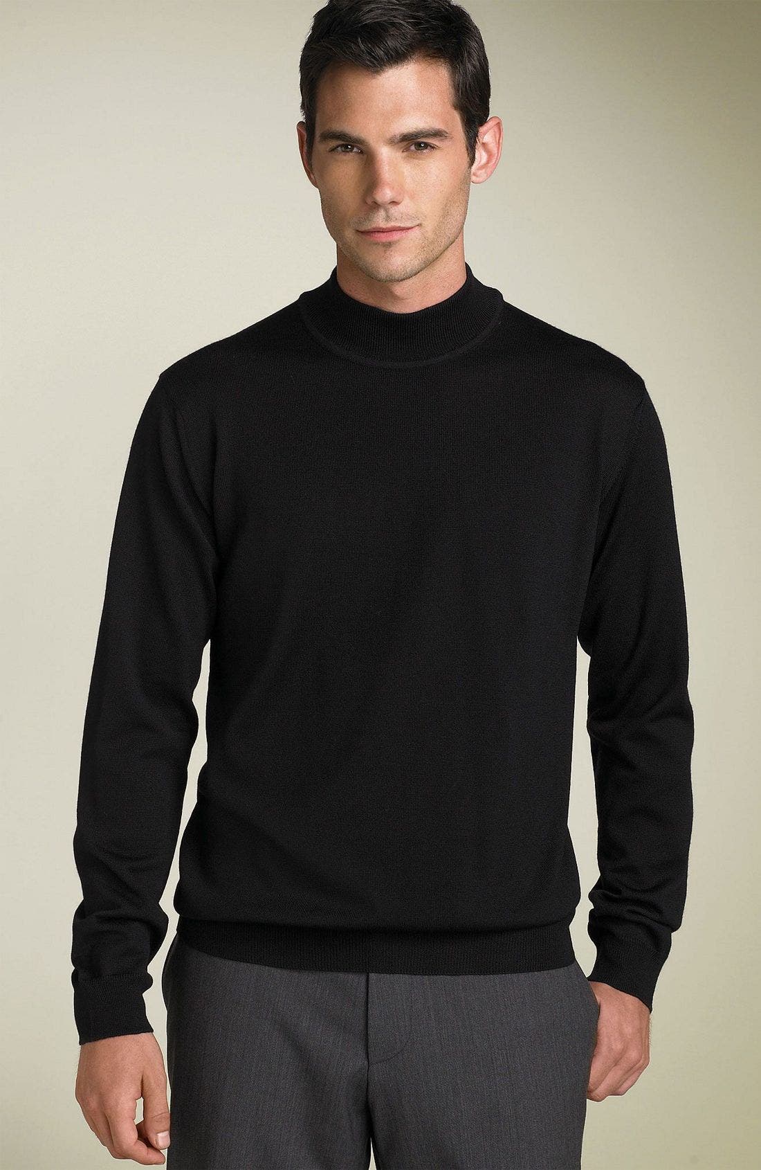 Nordstrom Merino Wool Mock Turtleneck Sweater Nordstrom