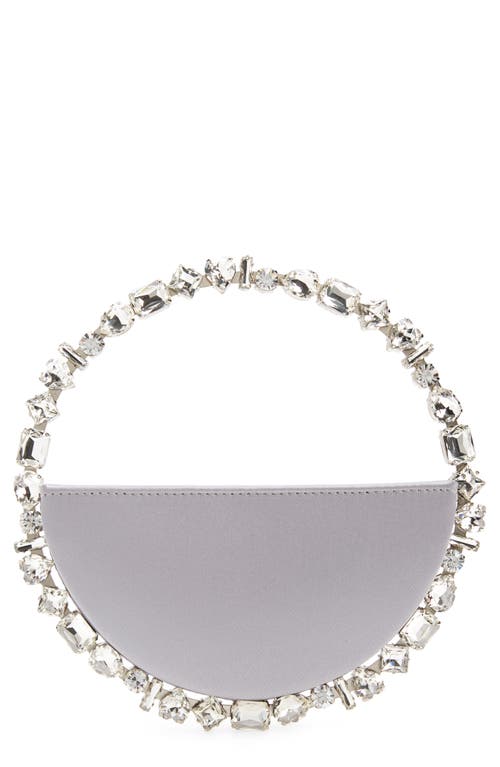 L’alingi L'alingi L'alingi Eternity Crystal Top Handle Bag in Silver