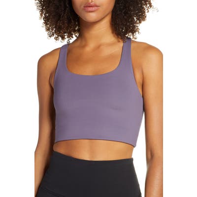 Girlfriend Collective Paloma Sports Bra, Purple