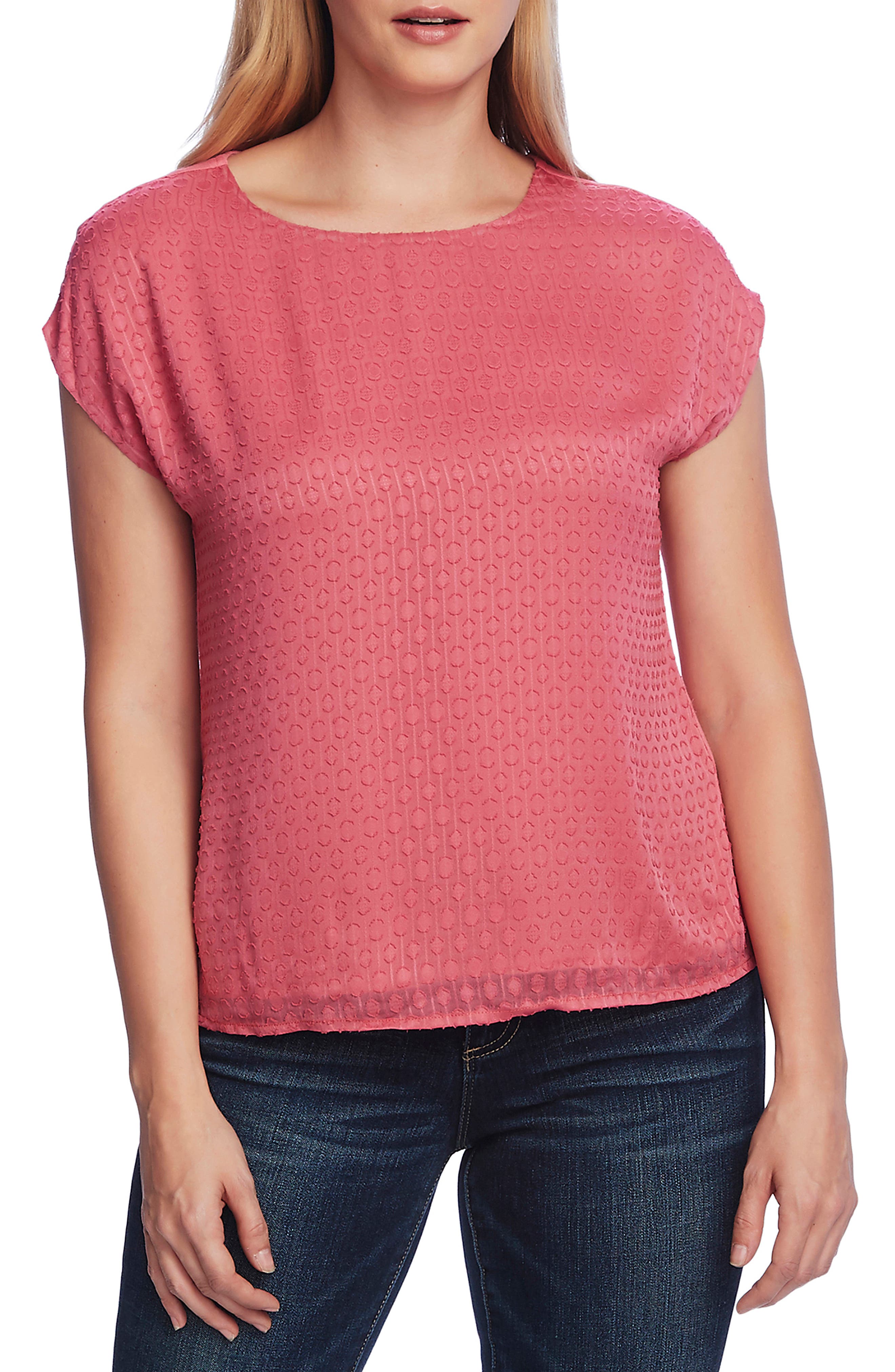 vince camuto pink top
