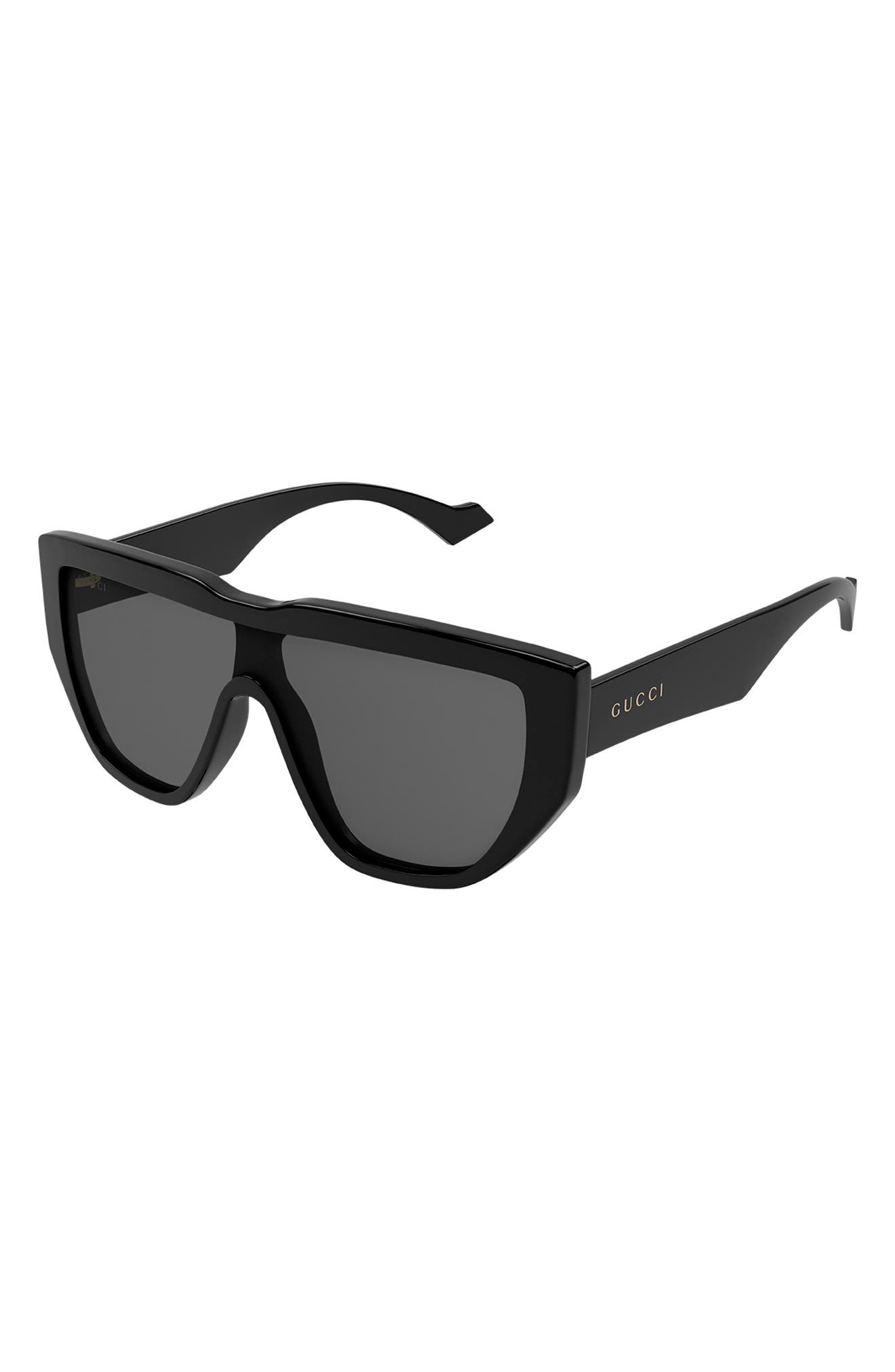 gucci 99mm shield sunglasses