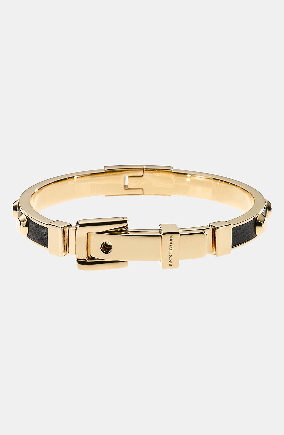 michael kors astor buckle bangle rose gold