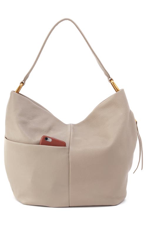 Hobo Harley Leather Bag In Taupe