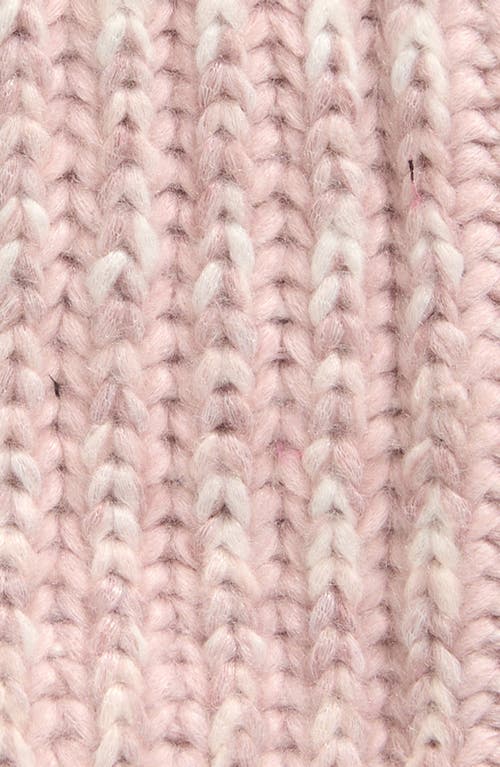 Ugg(r) Space Dye Fingerless Gloves In Ashen Rose Multi