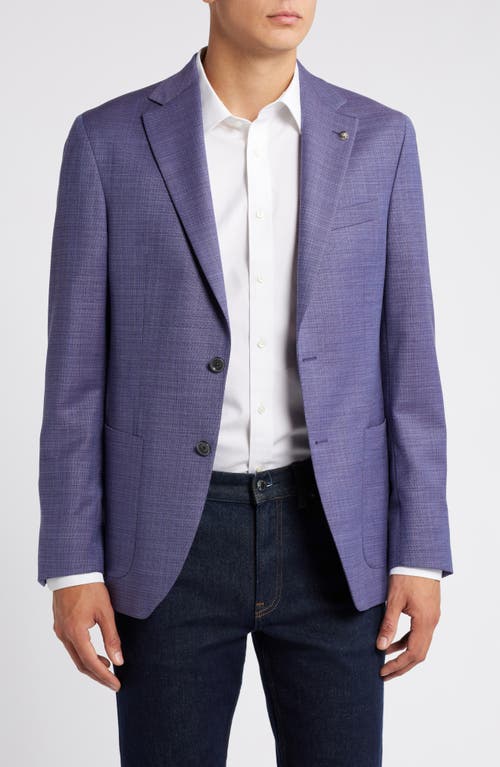 JACK VICTOR JACK VICTOR MORTON SOFT CONSTRUCTED STRETCH WOOL SPORT COAT 