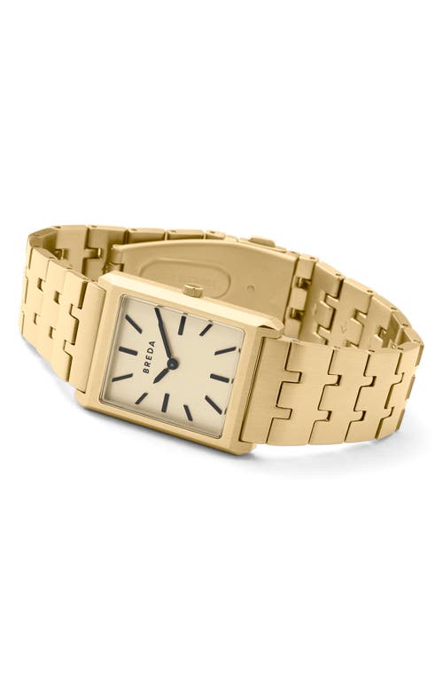 Shop Breda Virgil Bracelet Watch, 26mm In Gold/gold/champagne