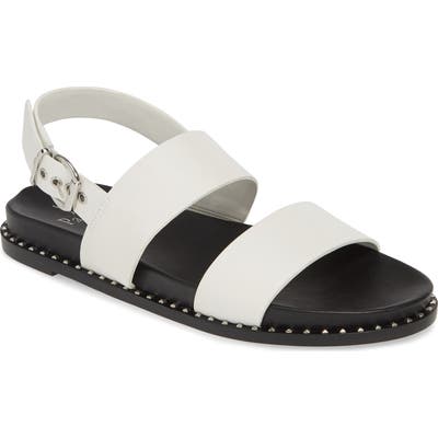 Linea Paolo Reid Studded Sandal, White