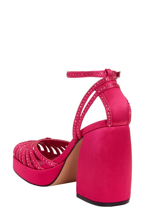 Katy Perry The Uplift Platform Sandal In Luminous Pink
