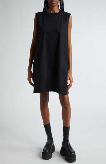 Sacai Asymmetric Short Sleeve Sweatshirt Dress | Nordstrom