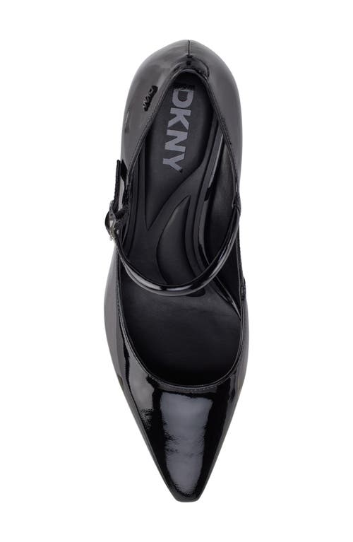 Dkny Samira Pointed Toe Mary Jane Pump In Black